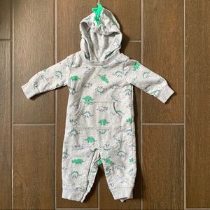 One piece dinosaur outfit